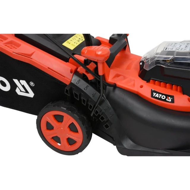 Газонокосарка акумуляторна Yato 36V 34 см 2 акумулятори 2 Ah (5906083061189)