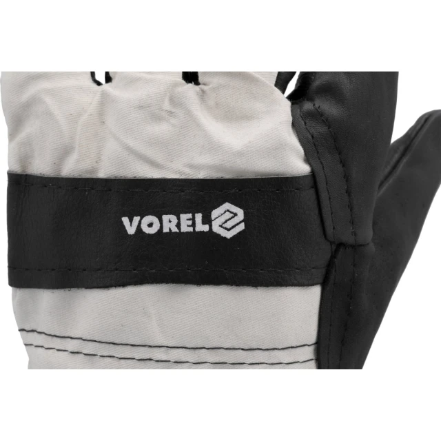 Рукавиці утеплені Vorel шкіра/бавовна (5906083061363)