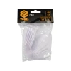 Стяжка-липучка Vorel 150 мм 10 шт White (5906083062834)