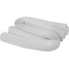 Стяжка кабельна з липучкою Vorel 450 мм 10 шт White (5906083062865)