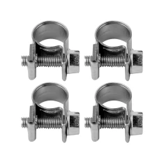 Хомут червячный Vorel W1 Mini оцинкованный 12-14 мм 4 шт (5906083064067)