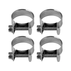 Хомут червячный Vorel W1 Mini оцинкованный 20-22 мм 4 шт (5906083064111)