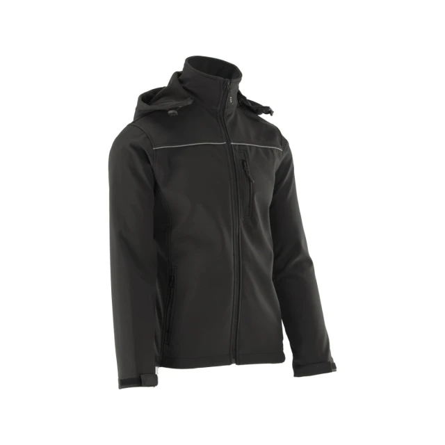 Куртка софтшел Yato Obsidian з капюшоном розмір S (5906083069673)