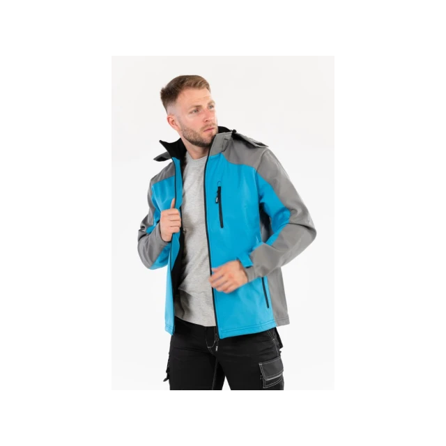 Куртка софтшел Yato Stratus з капюшоном S (5906083070044)