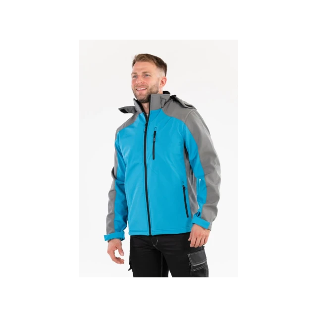 Куртка софтшел Yato Stratus з капюшоном S (5906083070044)