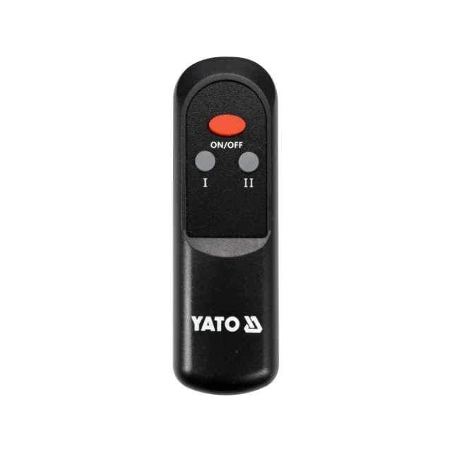 Інфрачервоний обігрівач Yato 2000 Вт з пультом (5906083070709)