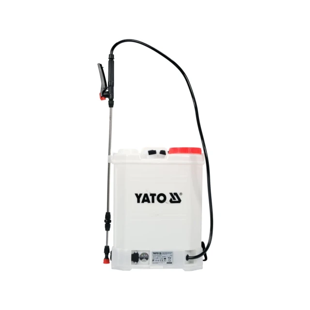 Обприскувач акумуляторний Yato 12 В з сонячною панеллю 16 л 8 Ah (5906083071041)