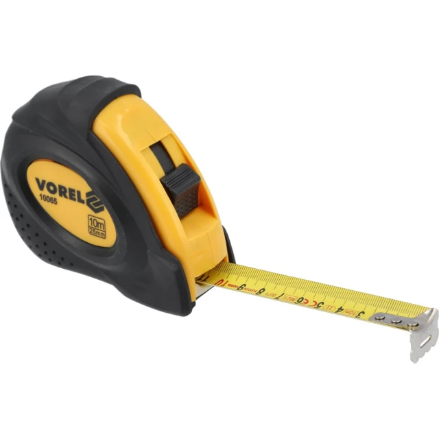 Рулетка Vorel 10 м x 25 мм (5906083071096)