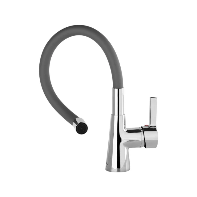 Змішувач для мийки FALA Flexible Dark Grey (5906083071232)