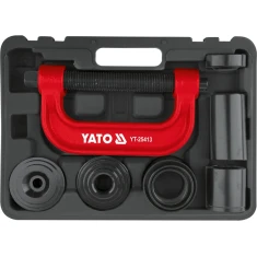 Прес гвинтовий для штифтів і втулок набір Yato 9 елементів (5906083071287)