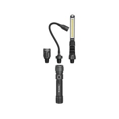 Лампа майстерна Yato 3в1 380 лм Li-Ion 3,7V 2200mAh IP54 у валізі (5906083072598)