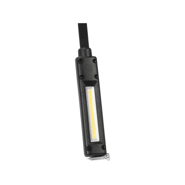 Лампа майстерна Yato COB 500 лм гнучке плече регулювання світла IP54 IK07 (5906083072987)