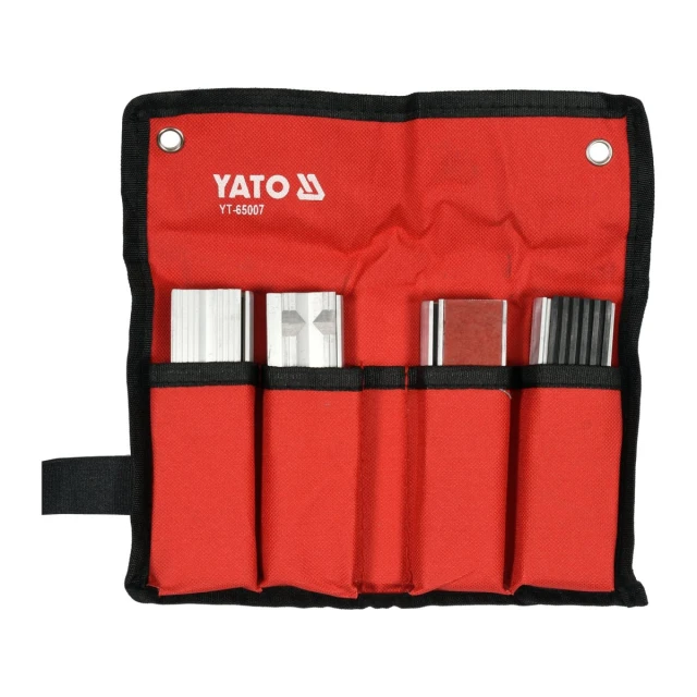 Губки змінні для лещат Yato 125 мм (5906083073106)