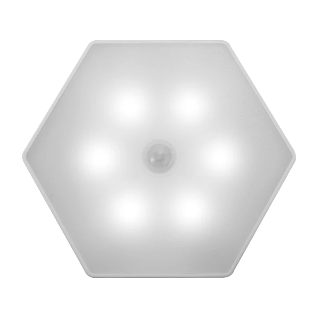 Нічник Vorel SMD LED 50 лм з датчиком руху і світла акумуляторний (5906083075544)