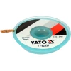 Лента для распайки медная оплетка Yato 2,0 мм x 1,5 м (5906083075964)