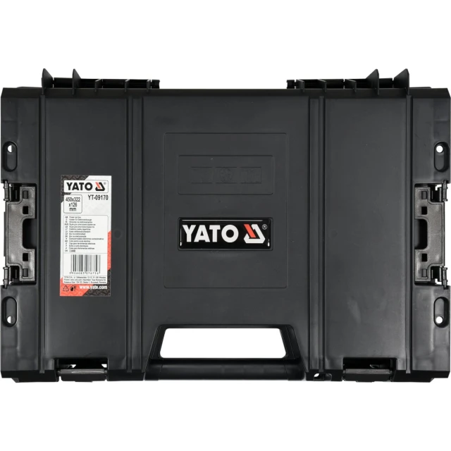 Скринька-валіза системна для електроінструментів Yato 45x32x12 см 41G2 S12 (5906083076756)