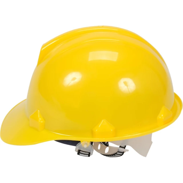 Каска захисна Vorel HDPE Yellow (5906083077371)
