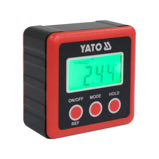 Угломер электронный Yato с магнитом (5906083078019)