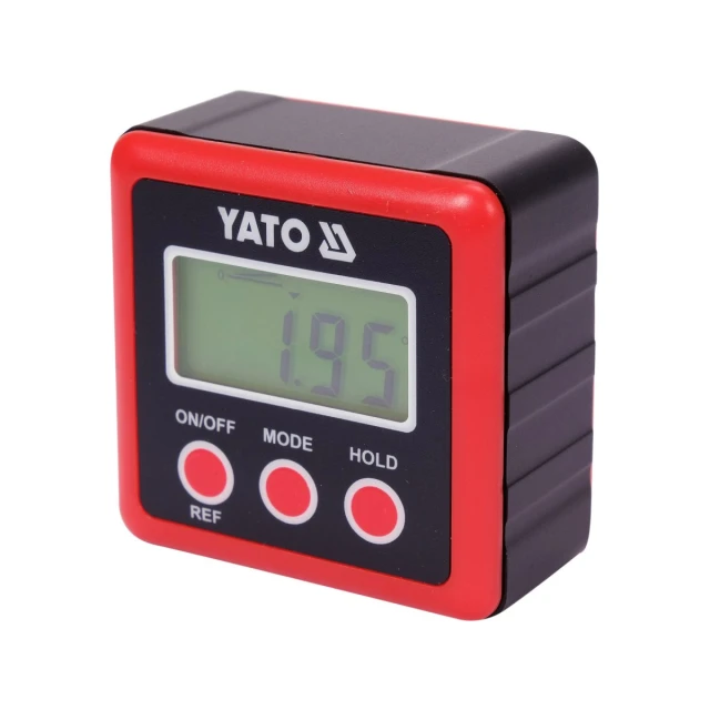 Угломер электронный Yato с магнитом (5906083078019)