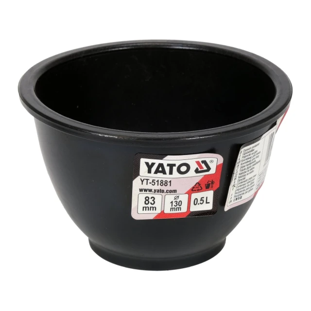 Емкость строительная эластичная Yato 0,5 л (5906083079191)