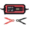 Зарядний пристрій електронний з дисплеєм Yato LCD 6V 2A 12V 8A (5906083079801)