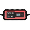Зарядний пристрій електронний з дисплеєм Yato LCD 6V 2A 12V 8A (5906083079801)