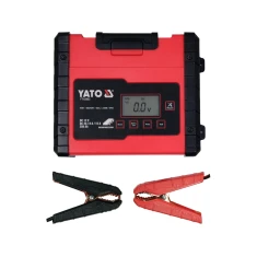 Зарядний пристрій електронний з дисплеєм Yato LCD 12V 2/8/15A (5906083079825)