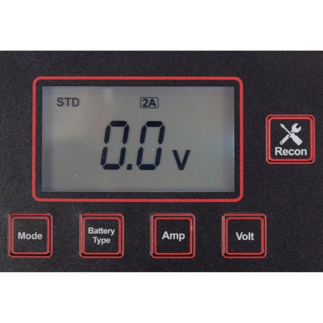Зарядний пристрій електронний з дисплеєм Yato LCD 12V 2/8/15A (5906083079825)