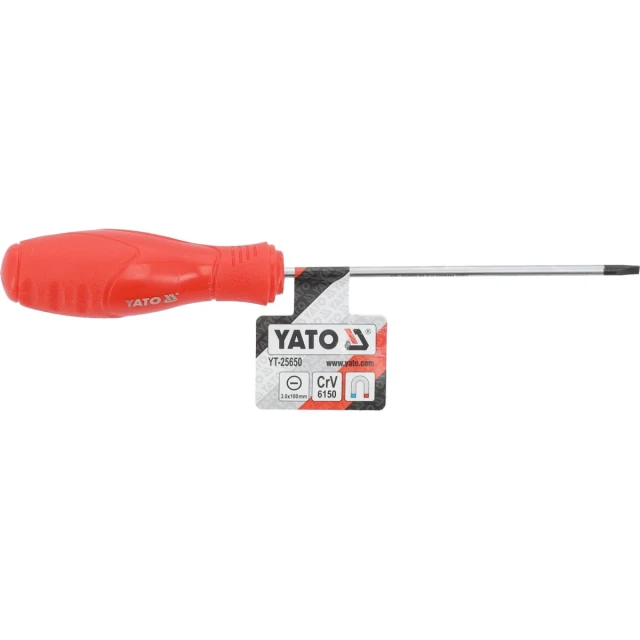 Викрутка ріжкова Yato 3 x 100 мм (5906083080623)