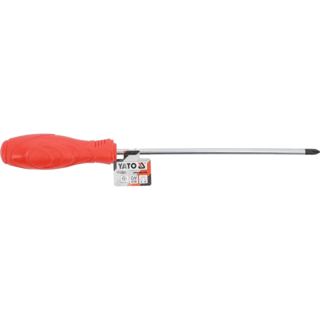Викрутка хрестова Yato PH2x200 мм (5906083080913)