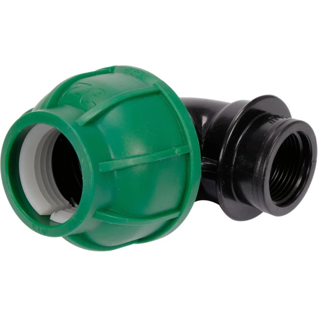 Колено FLO PP 90° с внутренней резьбой 32 мм x 3/4