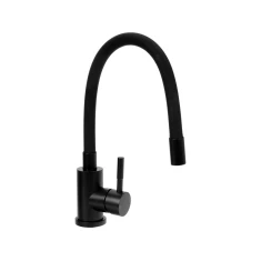 Змішувач для мийки FALA Black Flexible Black (5906083081668)