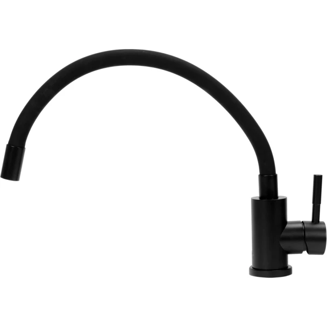 Змішувач для мийки FALA Black Flexible Black (5906083081668)