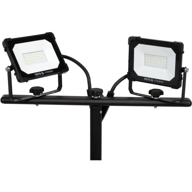 Прожектор на штативі Yato 2x20W LED 3800 lm (5906083083624)