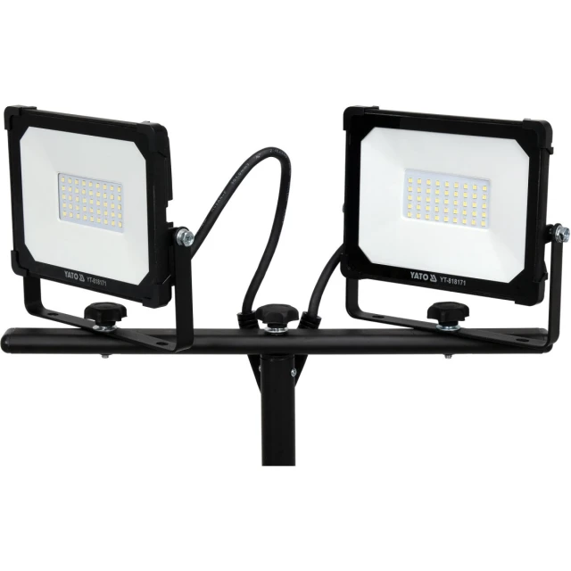 Прожектор Yato SMD LED зі штативом 2 x 30 Вт 5700 лм (5906083083648)