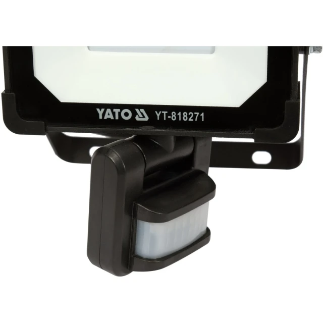 Прожектор Yato SMD LED 20W 1900 lm з датчиком руху (5906083083709)