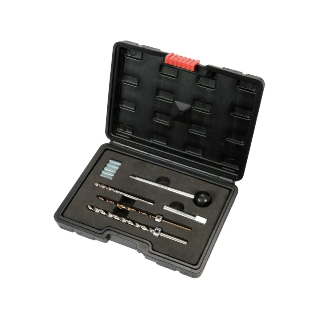 Набір для ремонту різьблення кріплення форсунок Yato 10 елементів (5906083084089)