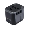 Універсальний дорожній адаптер для понад Yato 150 країн з зарядкою 2x USB 5V/2.4A (5906083084966)