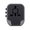 Універсальний дорожній адаптер для понад Yato 150 країн з зарядкою 2x USB 5V/2.4A (5906083084966)