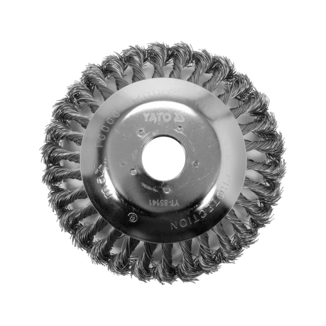 Щітка дротяна для коси Yato 150 мм | 25,4 мм (5906083087219)