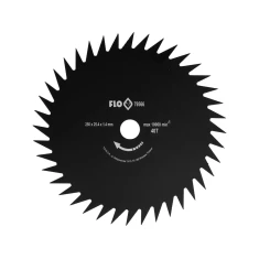 Диск для мотокоси з косими зубами FLO 250 мм | 25,4 мм (5906083087332)