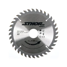Диск пильний з твердосплавними напайками Sthor 160x36x30 мм (5906083088216)