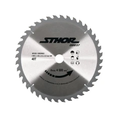 Диск пильний з твердосплавними напайками Sthor 300x40x30 мм (5906083088377)