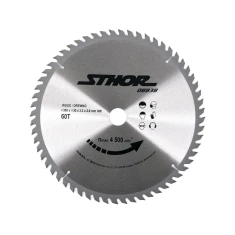 Диск пильний з твердосплавними напайками Sthor 300x60x30 мм (5906083088384)
