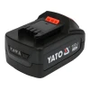 Набір шліфмашин Yato 18V кутова 125 мм + пряма з акумулятором 4 Ah (5906083089824)