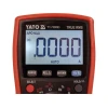 Мультиметр цифровий Yato True RMS з автоматичним діапазоном LCD 19999 (5906083091254)