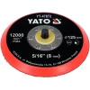 Тарілка шліфувальна Yato 125 мм з липучкою 5/16 (5906083092244)