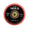 Тарілка шліфувальна Yato 125 мм з липучкою 5/16 (5906083092244)