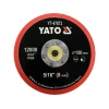 Тарілка шліфувальна Yato 150 мм з липучкою 5/16 (5906083092251)