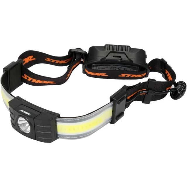 Ліхтар налобний Sthor 320 лм 5 режимів Li-Po 3.7V 1200 mAh (5906083092558)